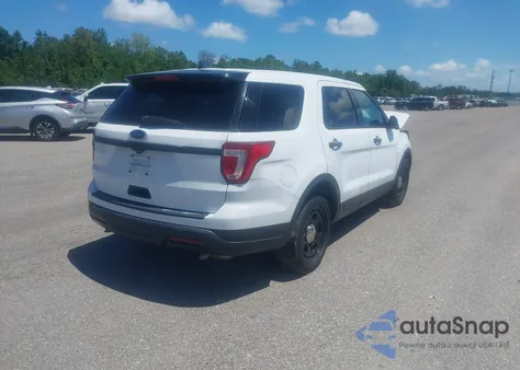 2018 Ford Police Interceptor from USA, damaged, VIN 1FM5K8AR7JGB46279